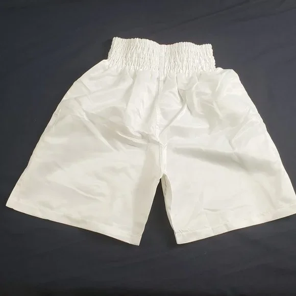 Title White Satin Boxing Trunks Large NWOT for Men - Picture 4 of 4